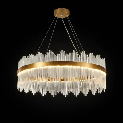 لوستر مدرن وارداتی مدل 90080 طلایی